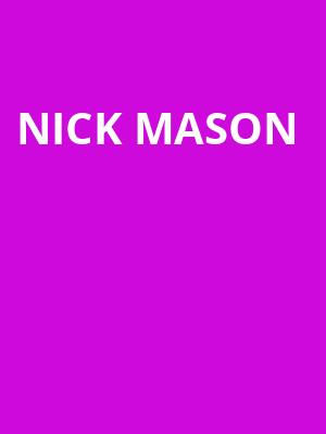 Nick Mason, Arlington Theatre, Santa Barbara